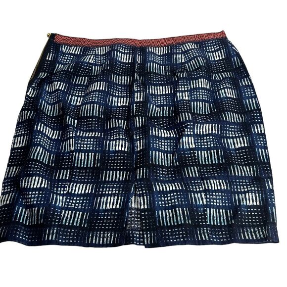 Rachel Roy Printed Pencil Linen Blend Skirt Size 12 - Picture 7 of 7